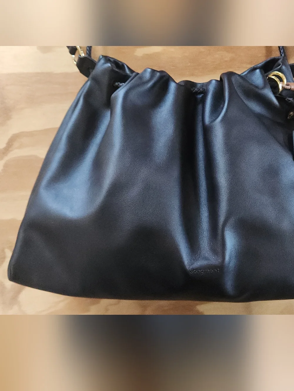 Songmont Gather Bag In Ebony Sz Medium - Picture 3 of 14